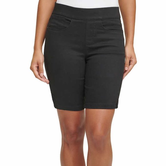 NWT DKNY Jeans Ladies' Pull On Bermuda Short - Picture 1 of 3